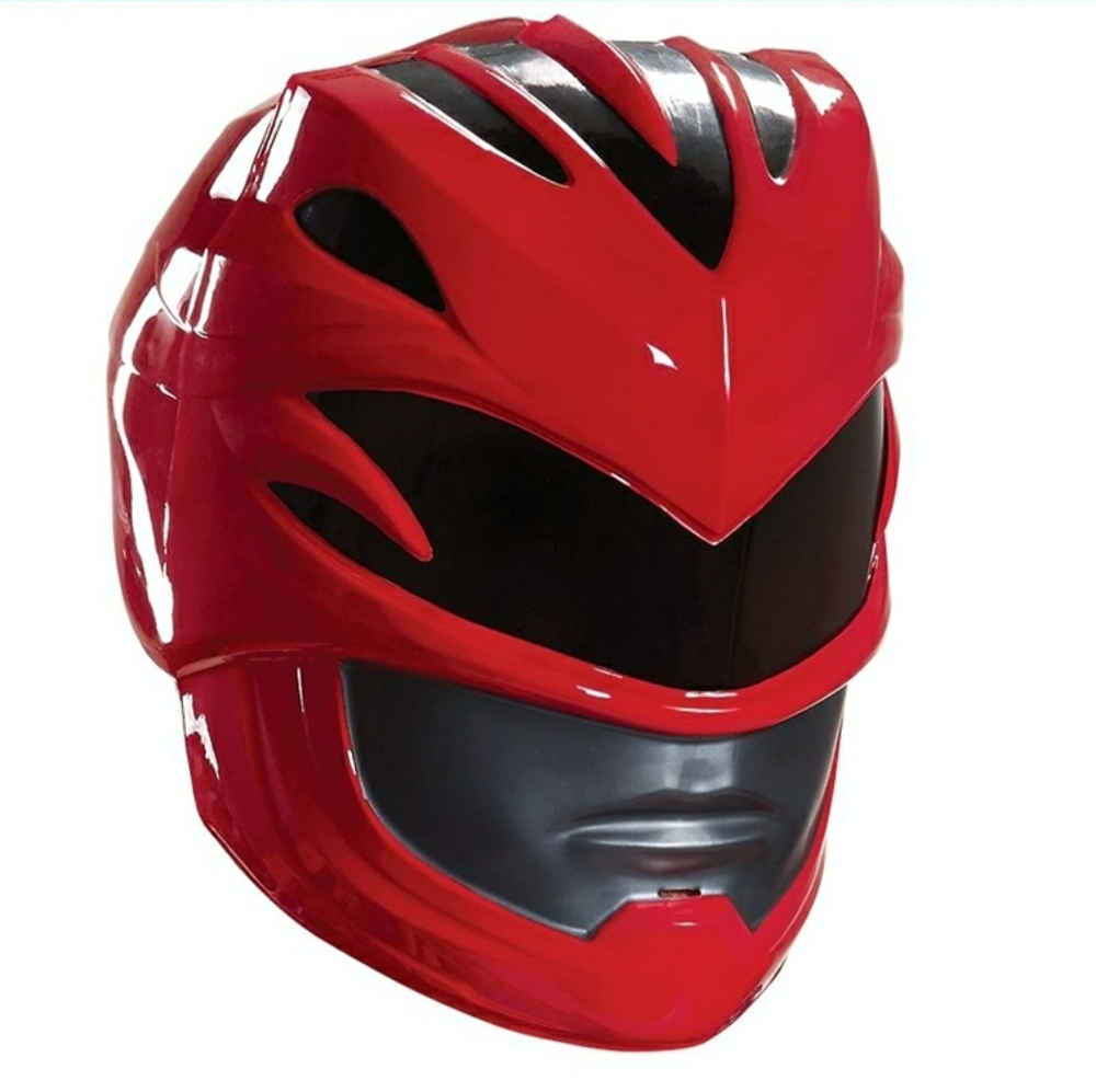 SOLD ON EB - Adult Red Power Ranger Helmet Costume